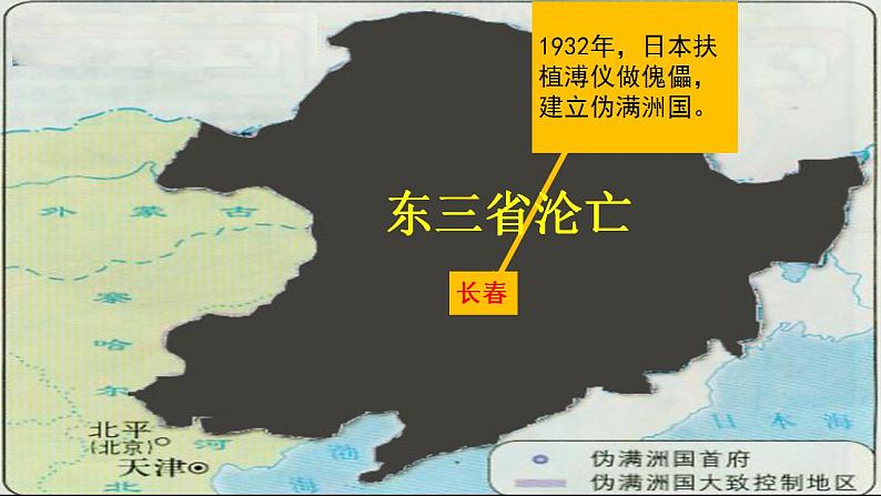 初中历史人教版八年级上册第18课 从九一八事变到西安事变 课件第8页