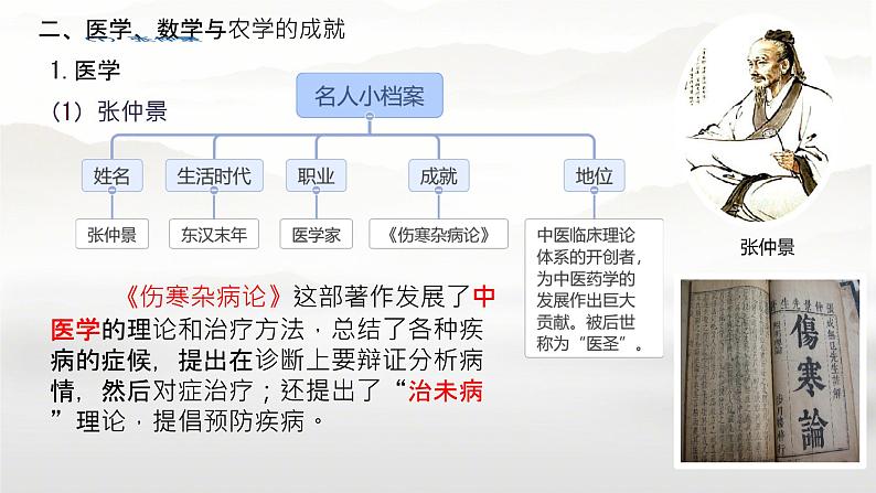 初中历史人教版七年级上册第15课 秦汉时期的科技和文化 课件第7页