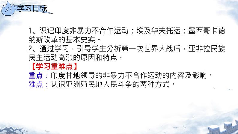 初中历史人教版九年级下册第12课 亚非拉民族民主运动的高涨  课件第3页