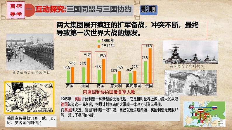 初中历史人教版九年级下册第8课 第一次世界大战 课件第8页