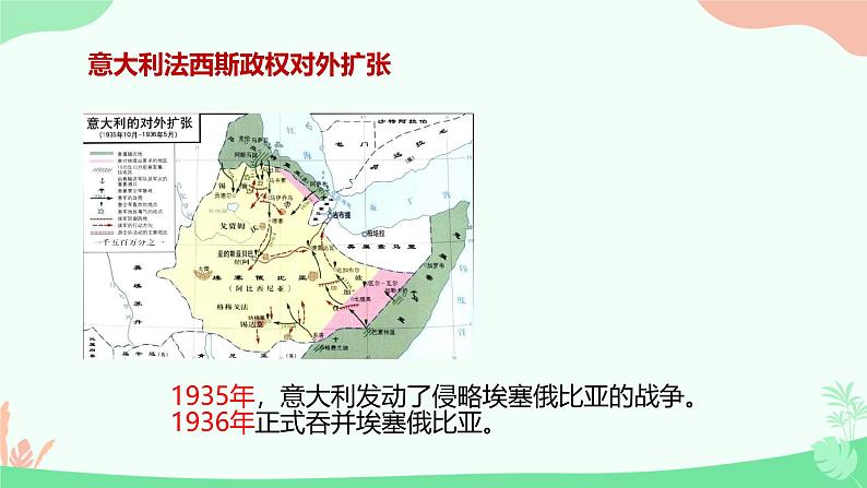 初中历史人教版九年级下册第14课 法西斯国家的侵略扩张 课件第8页