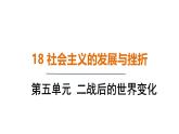 5.18 社会主义的发展与挫折（课件）- 2024-2025学年统编版九年级历史下册