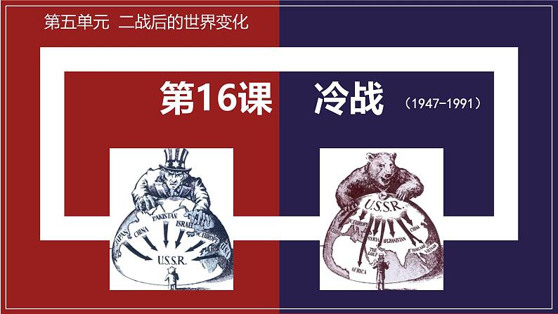 初中历史人教版九年级下册第16课 冷战 课件02