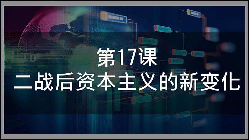 初中历史人教版九年级下册第17课 二战后资本主义的新变化 课件第1页