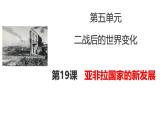 初中历史人教版九年级下册第19课 亚非拉国家的新发展 课件