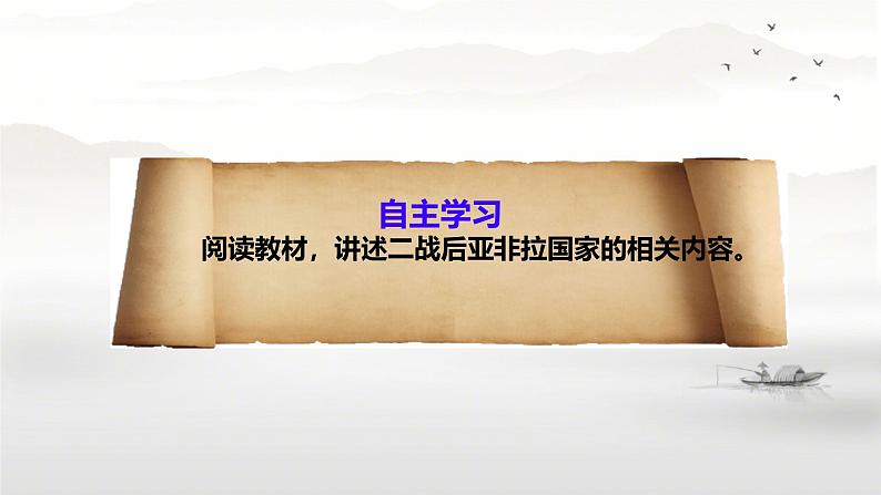 初中历史人教版九年级下册第19课 亚非拉国家的新发展 课件03
