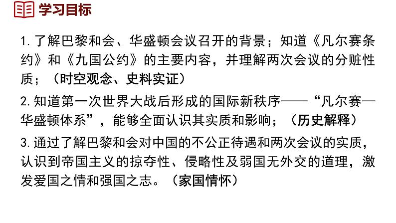 3.10《凡尔赛条约》和《九国公约》 课件 2024-2025学年统编版九年级历史下册第3页