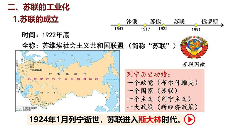 第11课 苏联的社会主义建设第8页