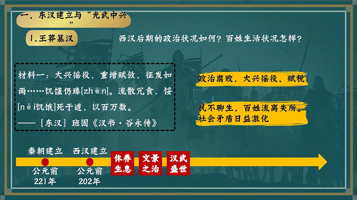 统编版历史七年级上册第13课《东汉的兴衰》教学课件第4页