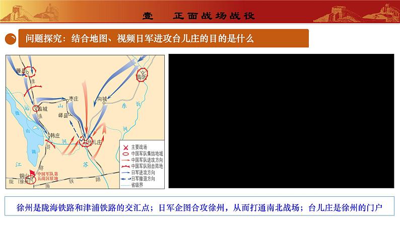 人教版初中历史八上 第20课  正面战场的抗战 教学课件+教案+学案+分层作业05