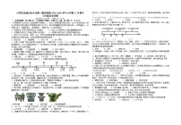 江苏省盐城市东台市第一教育联盟2024-2025学年七年级上学期11月期中历史试题