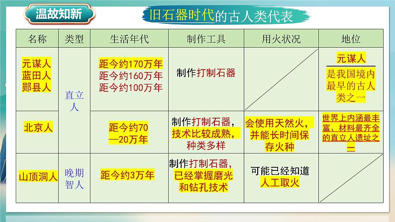 部编 2024版历史七年级上册第2课_原始农业与史前社会【课件】（25页）第1页