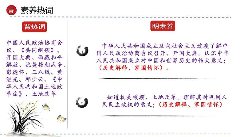 （部编版）中考历史一轮复习考点讲义课件专题16 中华人民共和国的成立与巩固（含答案）07