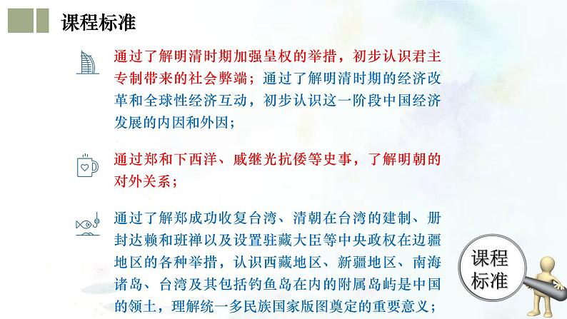 （部编版）中考历史一轮复习考点练习课件专题07 明清时期：统一多民族国家的巩固与发展（含答案）03