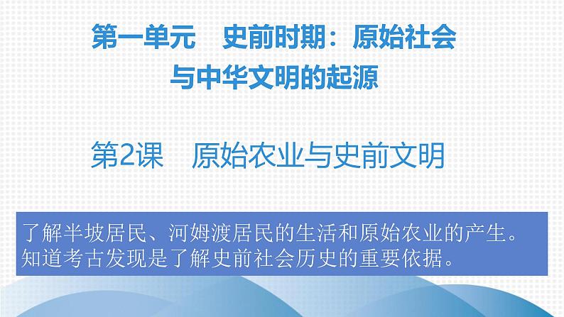 1.2  原始农业与史前社会课件 2024-2025学年统编版七年级历史上学期第2页