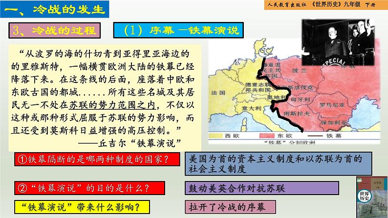 人教统编版九年级历史下册第16课  冷战（同步教学课件）第7页