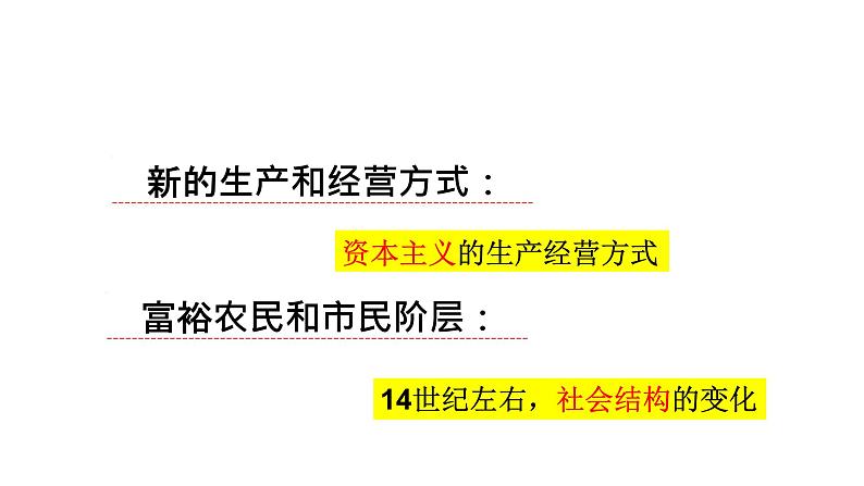 部编版历史九年级上册第五单元 第十三课西欧经济和社会的发展【课件】第4页