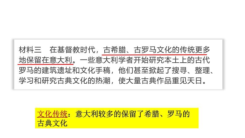 部编版历史九年级上册第五单元 第十四课文艺复兴运动【课件】第7页