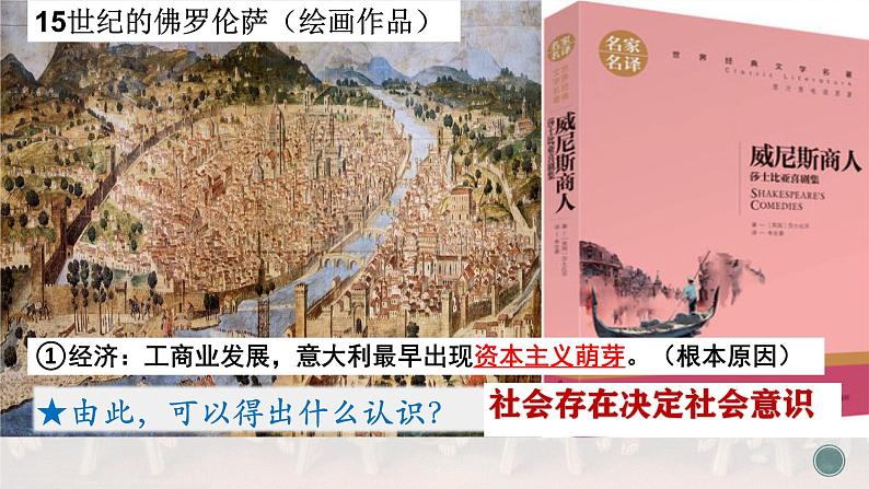 部编版历史九年级上册第五单元 第十四课文艺复兴运动【课件】05