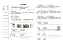 辽宁省沈阳市于洪区2024-2025学年八年级上学期期中历史试卷