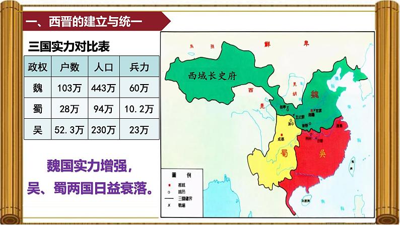 统编版（2024）七年级历史上册第17课《西晋的短暂统一和北方各族的内迁》课件第3页