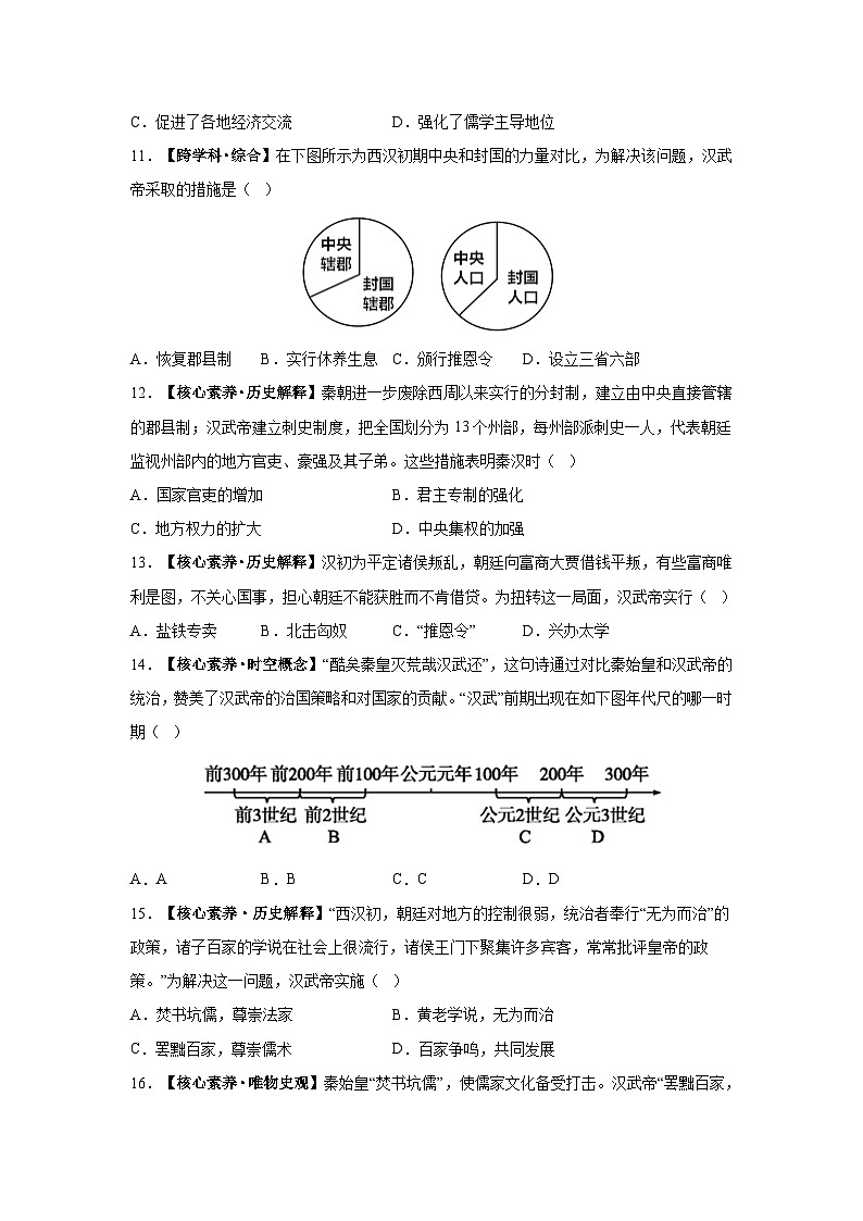 【新教材】部编版历史七上第12课 大一统王朝的巩固（课件+教学设计+分层作业）03