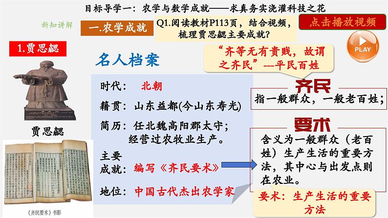 第20课 三国两晋南北朝时期的科技与文化（教学课件）第6页