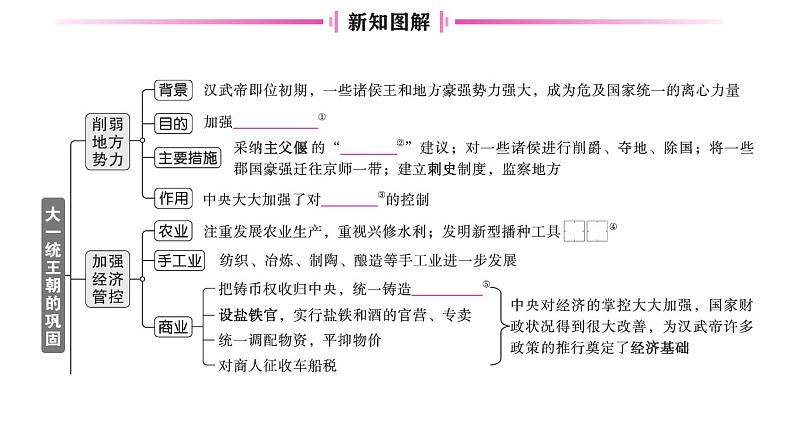 初中历史新人教版七年级上册第三单元第十二课 大一统王朝的巩固作业课件2024秋第2页