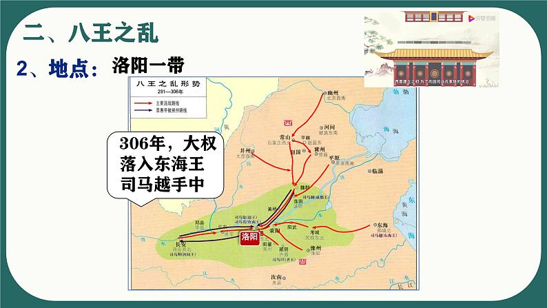 初中  历史  人教版（2024）  七年级上册第17课 西晋的短暂统一和北方各族的内迁 课件第8页