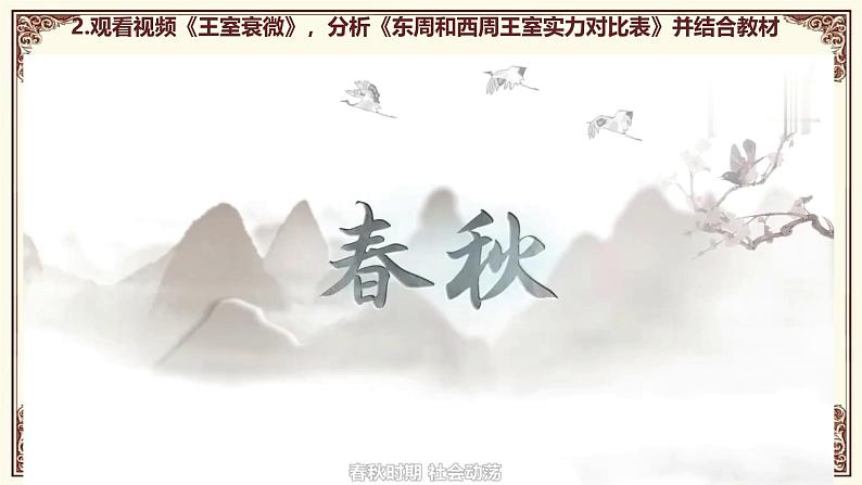 初中  历史  人教版（2024）  七年级上册第5课 动荡变化中的春秋时期 课件第5页