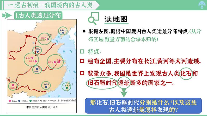 「2024新教材课件」部编版七年级上册历史 第1课 远古时期的人类活动第8页