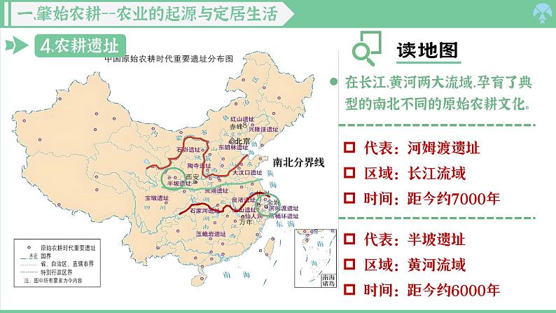 「2024新教材课件」部编版七年级上册历史 第2课 原始农业与史前社会第8页