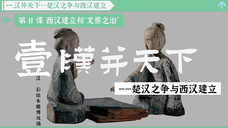 「2024新教材课件」部编版七年级上册历史 第11课 西汉建立和“文景之治”第3页