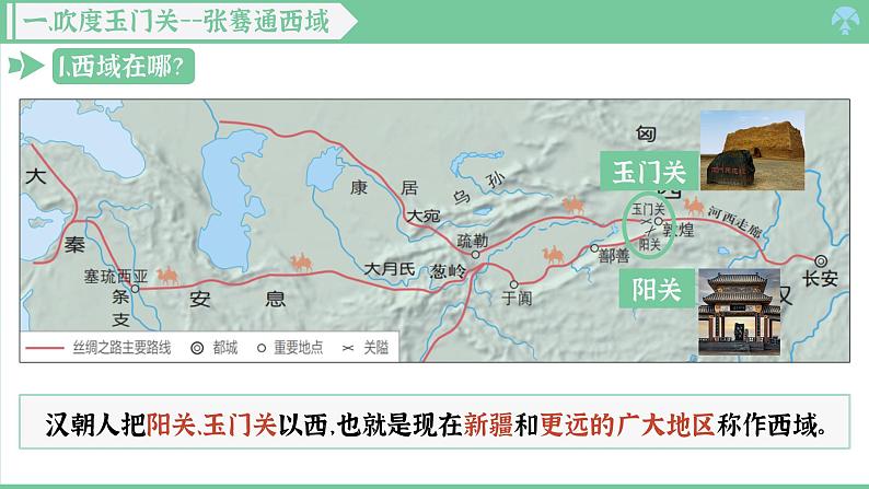 「2024新教材课件」部编版七年级上册历史 第14课 丝绸之路的开通与经营西域第4页