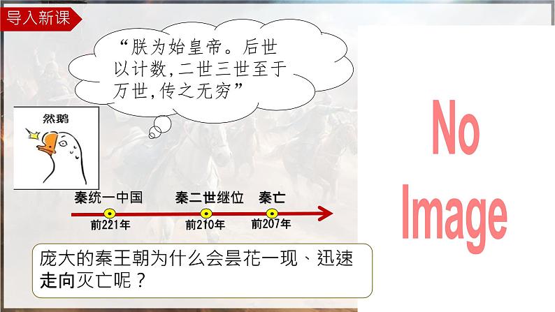 初中  历史  人教版（2024）  七年级上册第10课 秦末农民大起义 课件第1页