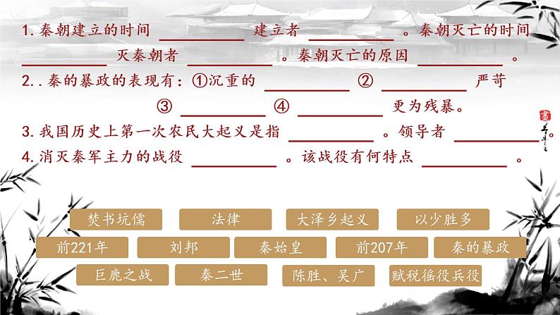 初中  历史  人教版（2024）  七年级上册第11课 西汉建立和“文景之治” 课件第1页