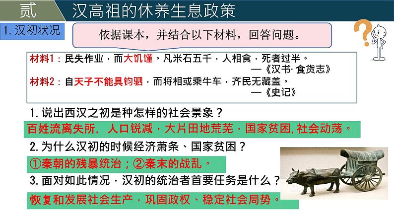 初中  历史  人教版（2024）  七年级上册第11课 西汉建立和“文景之治” 课件第6页