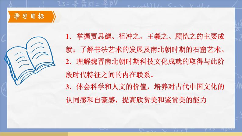 初中  历史  人教版（2024）  七年级上册第20课 三国两晋南北朝时期的科技与文化 课件第2页