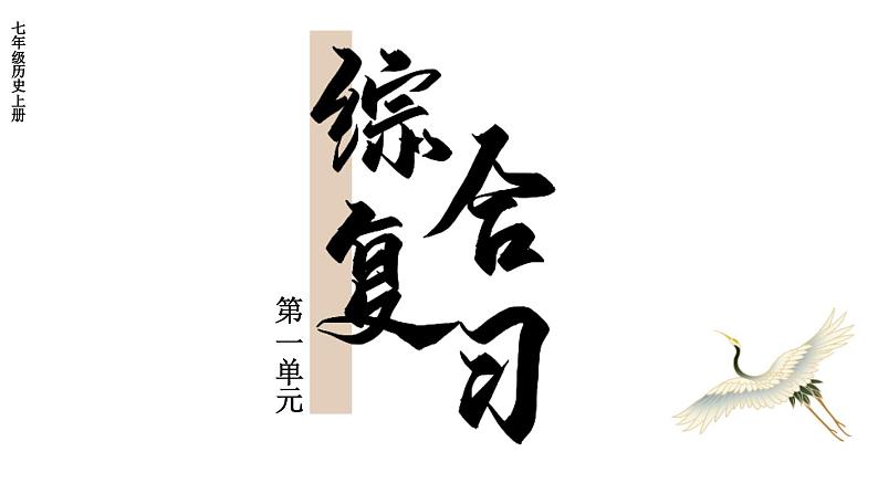 初中历史新人教版七年级上册第一单元 史前时期：原始社会与中华文明的起源综合复习课件（2024秋）第1页