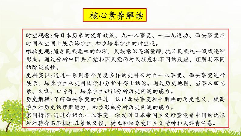 新课堂探索课件  部编版历史8年级上册 第18课 从九一八事变到西安事变第2页