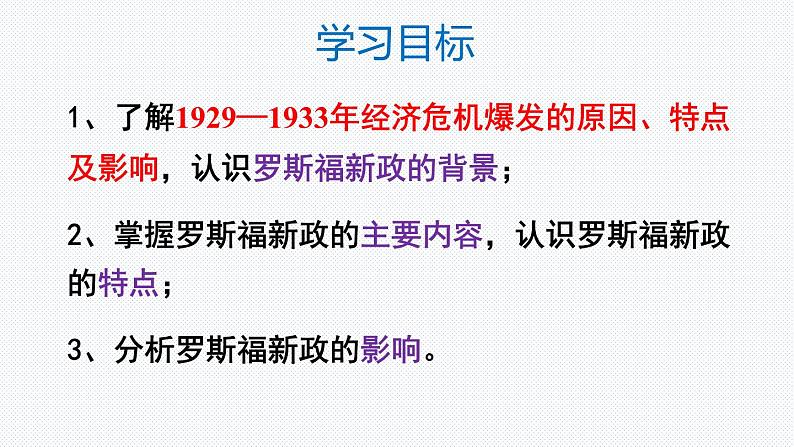 部编人教版初中历史 第13课 罗斯福新政 课件 -【新课标新理念】2024-2025学年九年级下册第2页