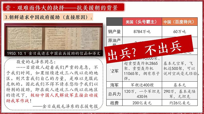 1.2 抗美援朝 课件 2024-2025学年统编版八年级历史下册第8页