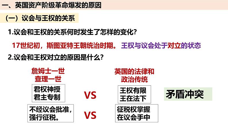 部编版历史九年级上册第六单元 第十七课君主立宪制的英国【课件】第8页