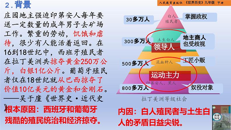 统编版义务教育九年级历史下册第1课_殖民地人民的反抗斗争【课件】第5页