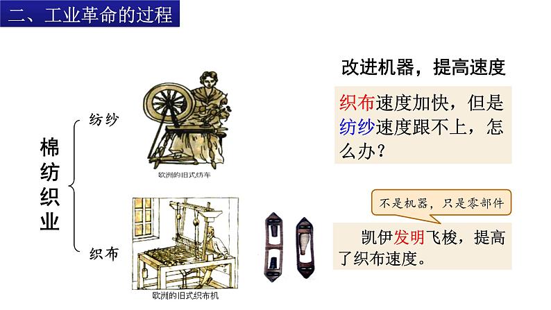 部编版历史九年级上册第七单元 第二十课第一次工业革命【课件】第8页