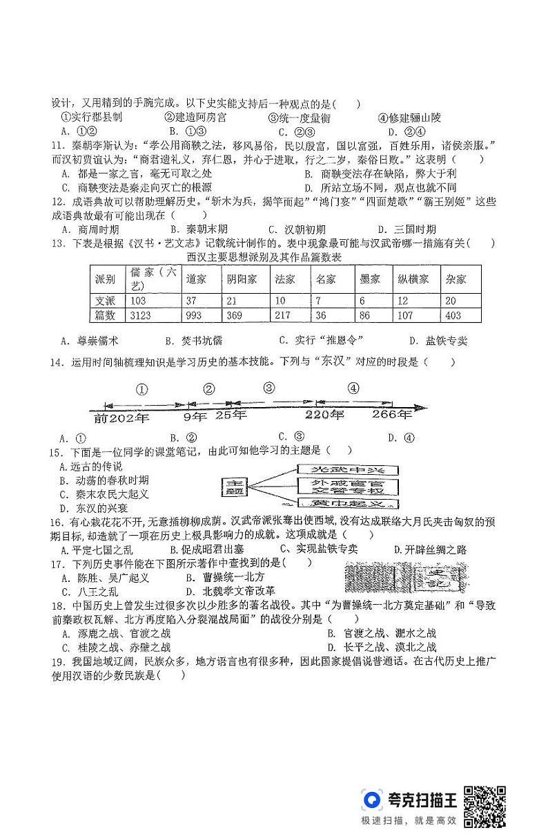 七年级12月份历史第2页