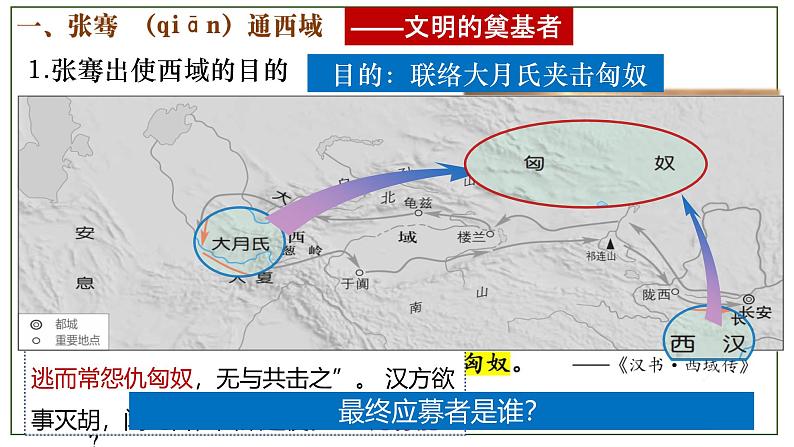 部编 2024版历史七年级上册第14课丝绸之路的开通与经营西域【课件】第4页