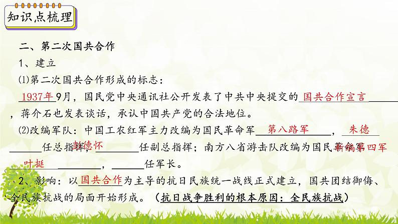 新课堂探索课件  部编版历史8年级上册 第19课 七七事变与全民族抗战第5页