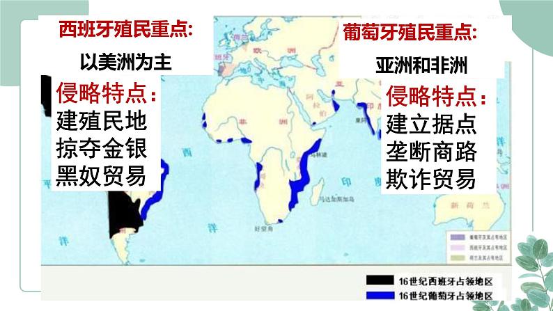 部编版历史九年级上册 16.早期殖民掠夺课件第6页