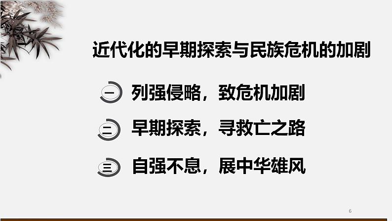 山东省济宁市2025年中考历史复习专题 近代化的早期探索与民族危机的加剧课件第6页